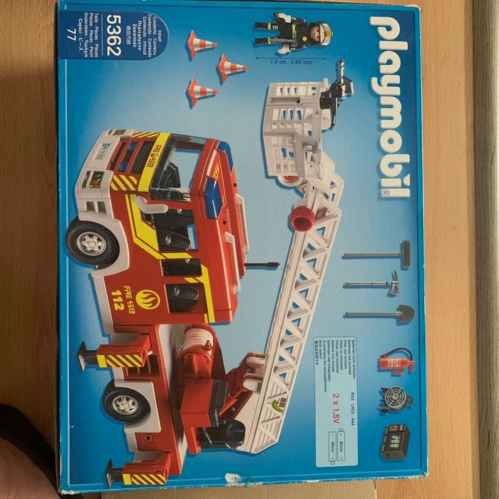 Playmobil camion pompier - photo numéro 2