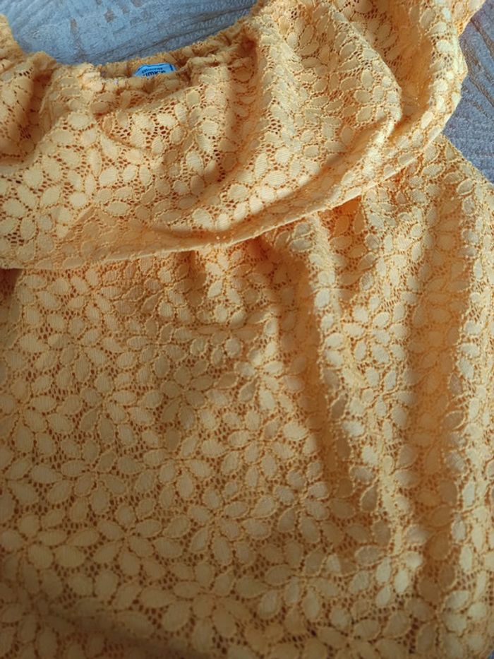 Haut fleur jaune - photo numéro 2