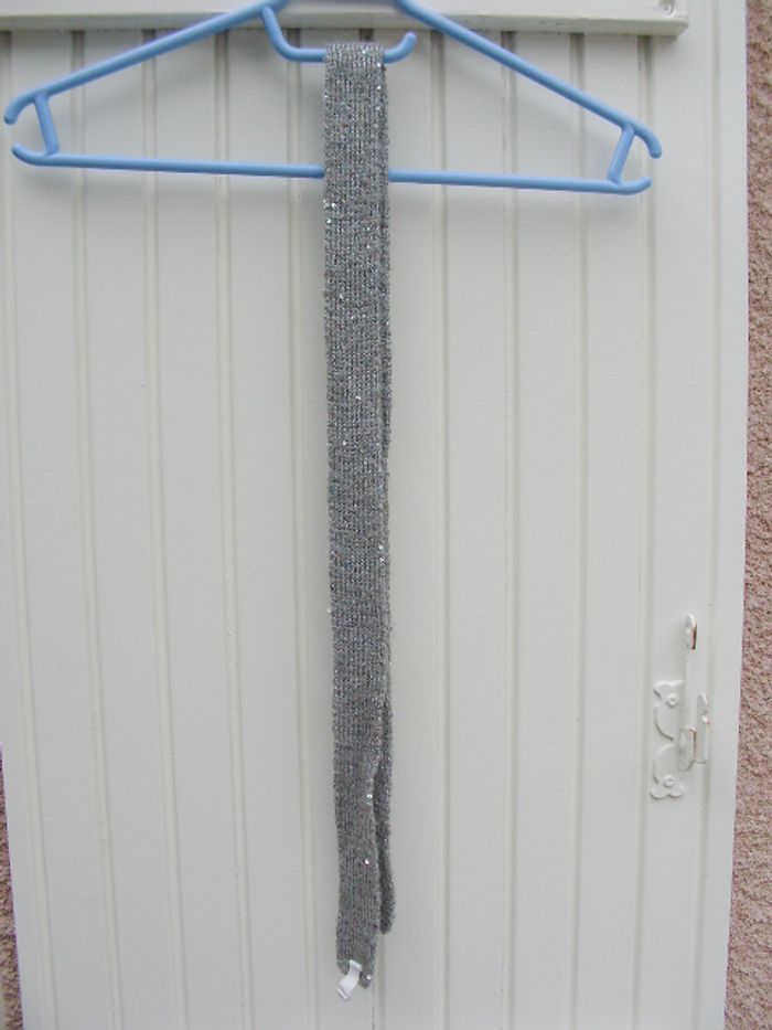 Robe grise brillante 8 ans - photo numéro 5