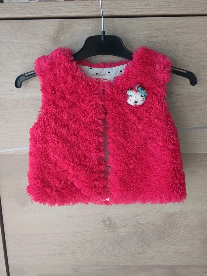 Gilet sans manches catimini 2 ans