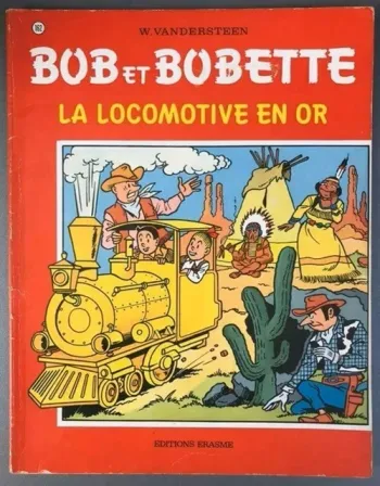 B.D. Bob et Bobette N°162 : La locomotive en or 1976