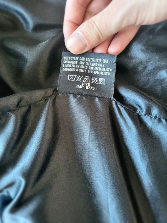 Veste Blazer en Cuir Véritable Serge Pariente - Noir - Taille 3XL - photo numéro 12