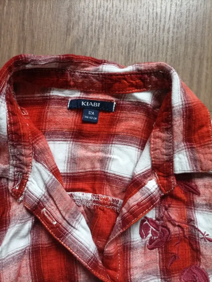 Jolie chemise à carreaux Kiabi 12 ans - photo numéro 5