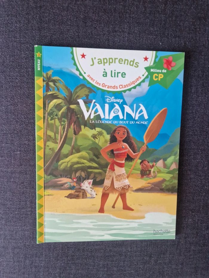 J'apprends à lire Vaiana