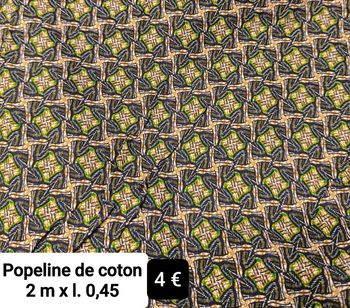 Popeline de coton