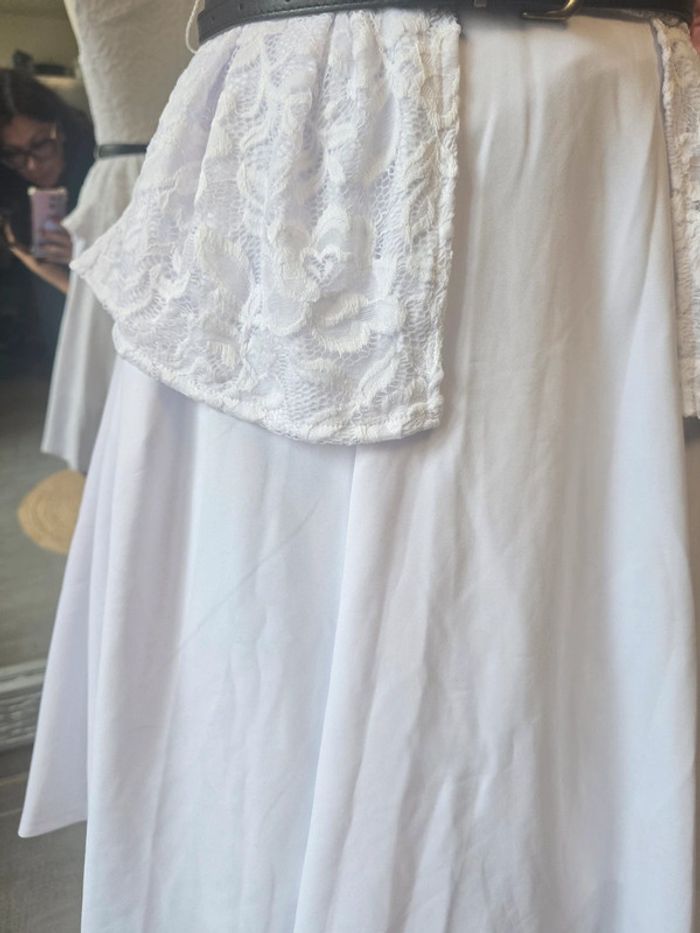 Robe retro vintage annes 50/60 élégant taille M+ ceinture - photo numéro 3