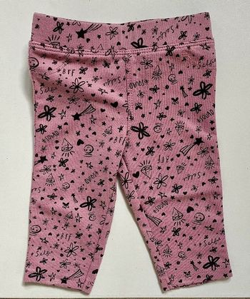 Legging parme imprimé