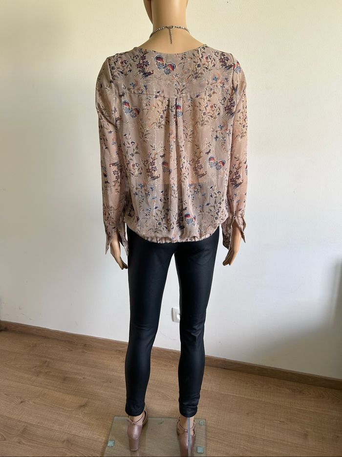 Blouse imprimée à manches longues LPB Woman taille S jamais portée - photo numéro 6