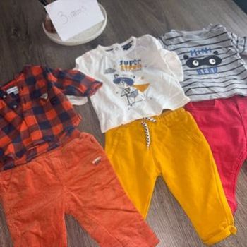 Lot 3 tenues bébé garçon 3 mois