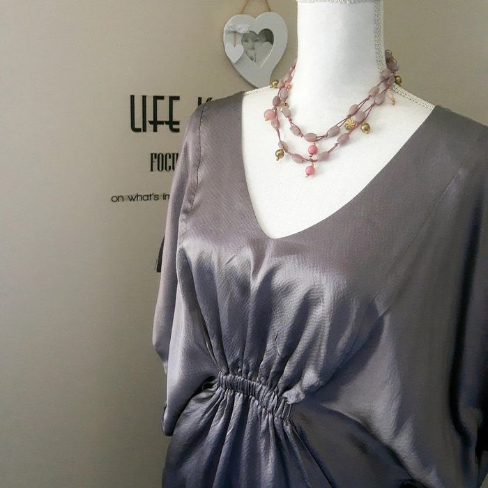 Magnifique robe en soie mariage cérémonie soirée Bel air taille 1 (36/38) - photo numéro 4