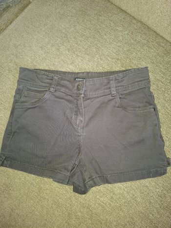 Short en jean gris 8 ans