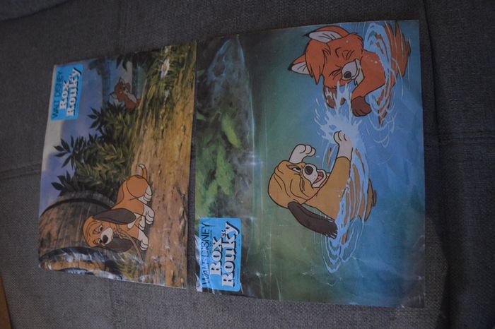 Boite de 30 cubes Walt Disney Rox et Rouky 1981 - photo numéro 6