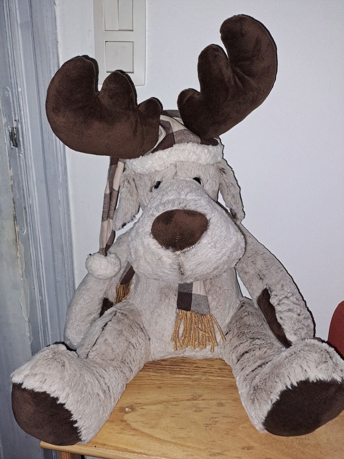 Superbe chien renne 50cm - photo numéro 6