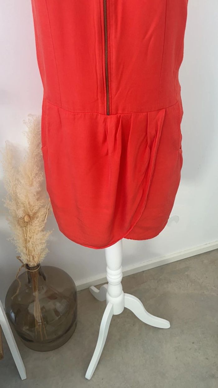 Robe The Kooples corail XS comme neuve - photo numéro 2
