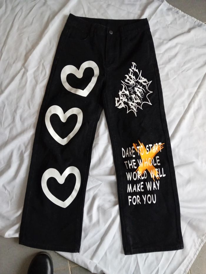 Jeans Mode Large 14 ans .