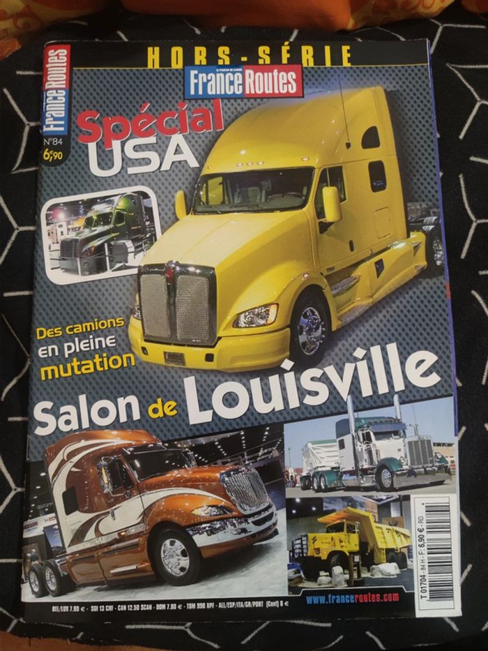 Livre revue hors série France routes spécial USA salon de Louiseville