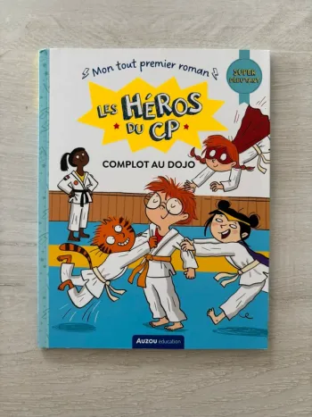 Livre Les Héros du CP – Complot au judo – Niveau super débutant, très bon état