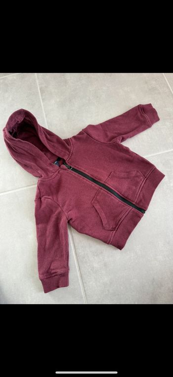 Gilet Sweat à capuche 24 mois