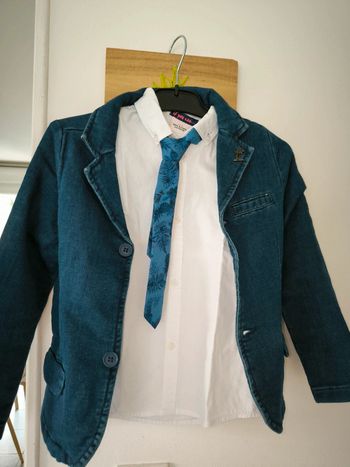 Veste chemise cravate tape à l'oeil TAO