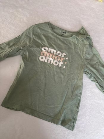 Tee shirt amor amor amor 18 mois