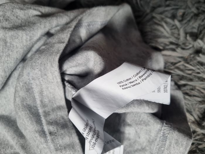 T-shirt manches longues gris avec écriture 4ans - photo numéro 4