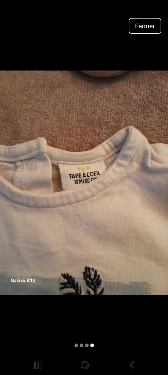 T-shirt 18 mois - photo numéro 4