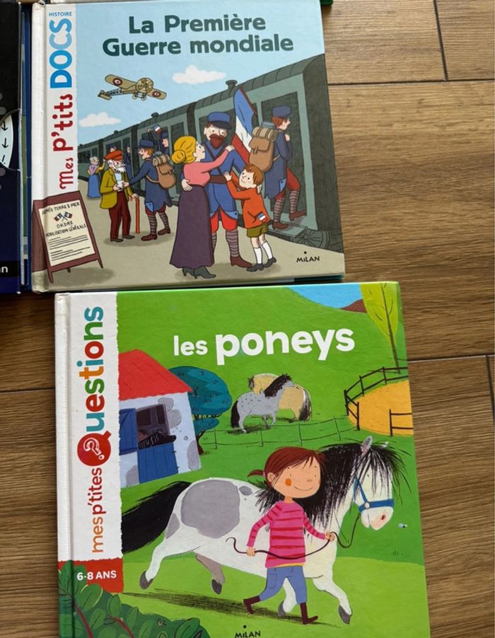 Lot livres mes p’tits docs Nathan - photo numéro 5
