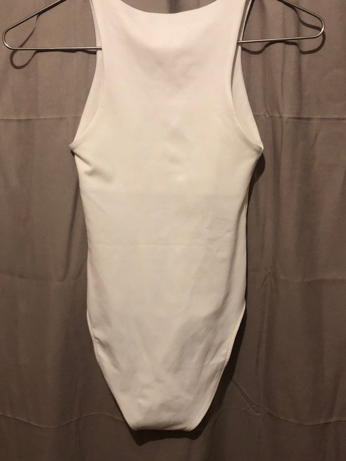 bodies  sans manches blanc - photo numéro 2