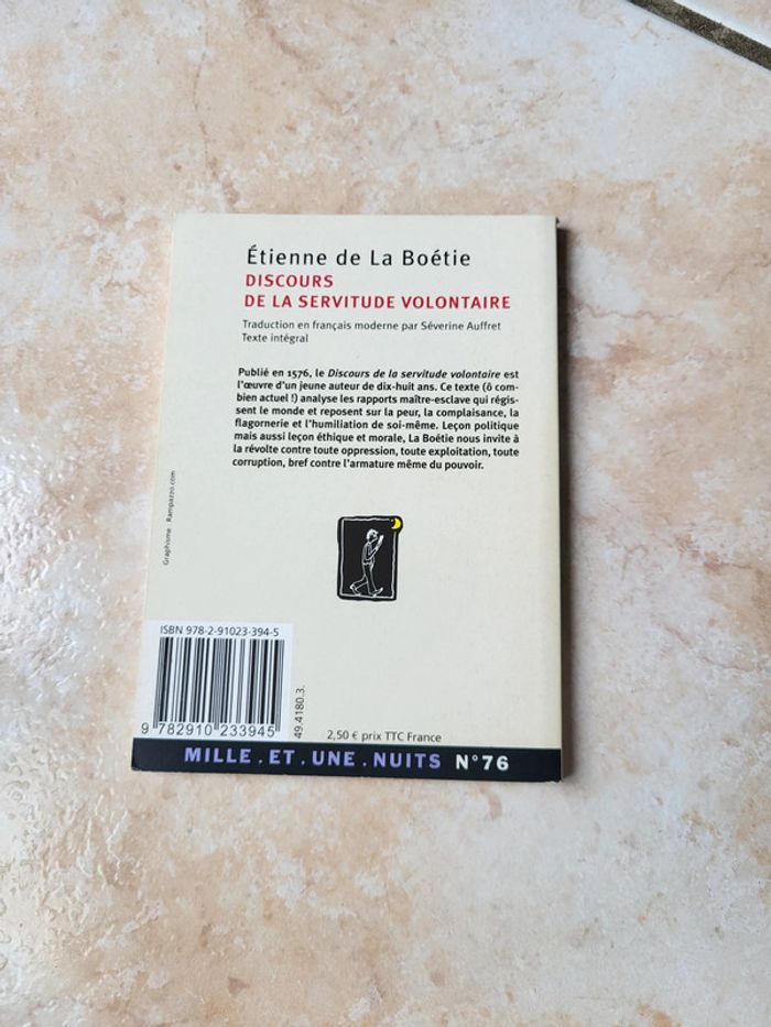 Discours de la servitude volontaire de La Boétie - photo numéro 2