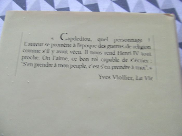 Lot de 3 livres Henri IV Michel Peyramaure - photo numéro 7