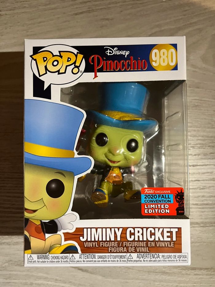 Funko Pop Jiminy Cricket - Pinocchio