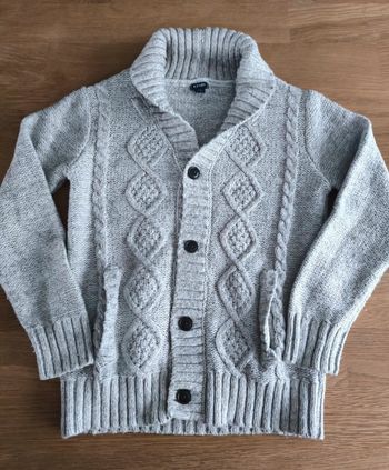 Gilet en laine - 8 ans - Kiabi - Bon état 