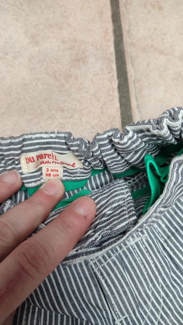 Short rayé DPAM - photo numéro 2