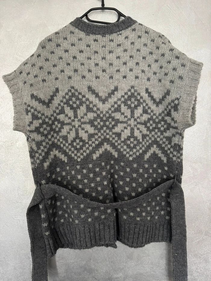 Cardigan sans manches 1-2-3 taine 38/40 - photo numéro 2