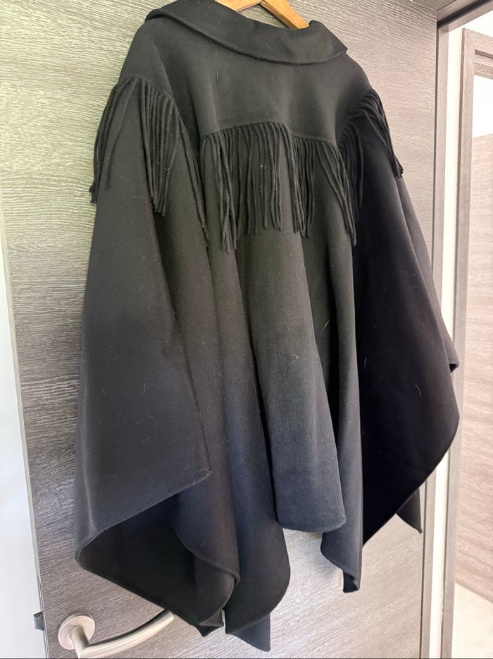Pancho noir frangé  the kooples  TU - photo numéro 3