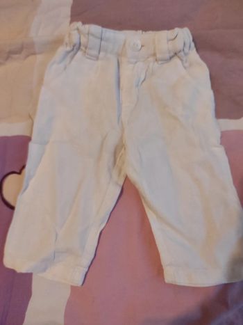 Pantalon blanc dpam 3m comme neuf