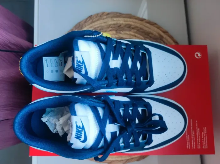 💥 Nike dunk low bleu 38.5 - photo numéro 6