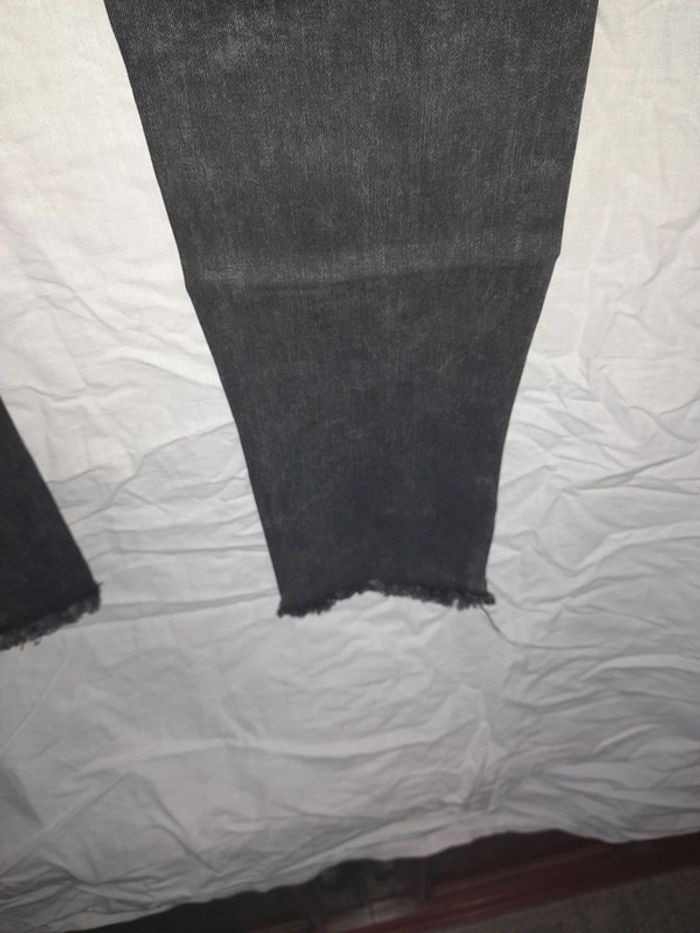 Jeans délavé skinny noir - photo numéro 8