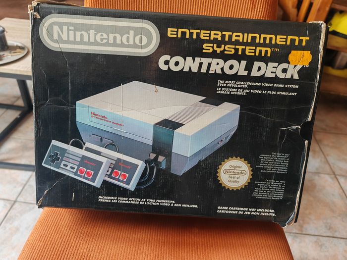 Nintendo nes entertainment system en boîte - photo numéro 6