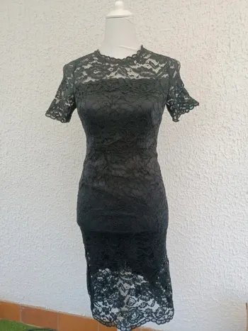 Robe noire dentelle Molly Bracken taille S