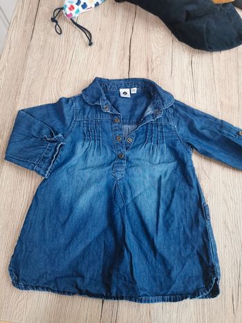 Robe en jeans