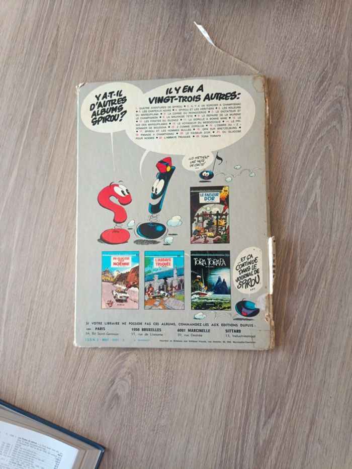 Tembo Tabou les aventures de Spirou et Fantasio n°24 - photo numéro 11