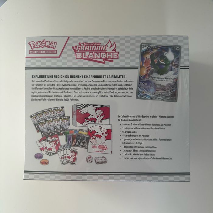 Pokémon : ETB EV10.5 - Coffret Dresseur Flamme Blanche - photo numéro 3