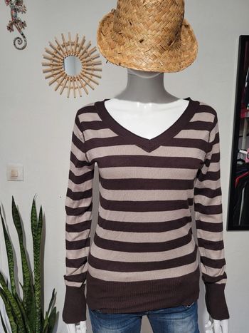 Petit pull rayé