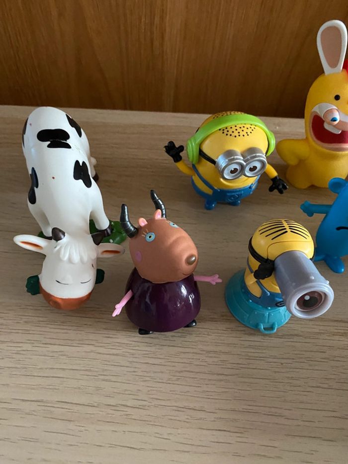 Figurines minions peppa pig monsieur madame animaux jouets - photo numéro 2