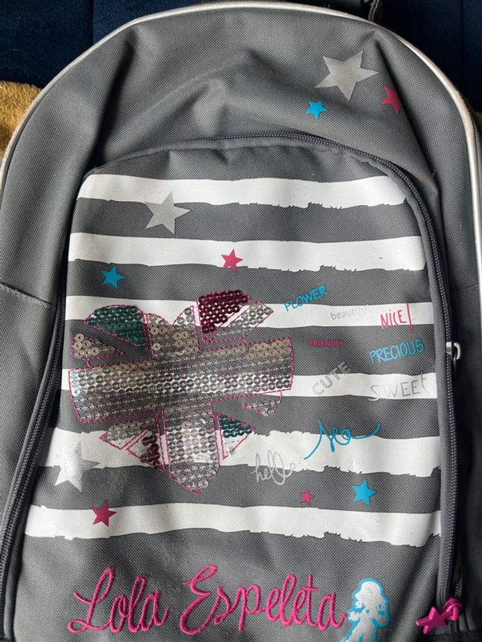 Cartable / Sac ado fille – Lola Espeleta – Très bon état - photo numéro 2