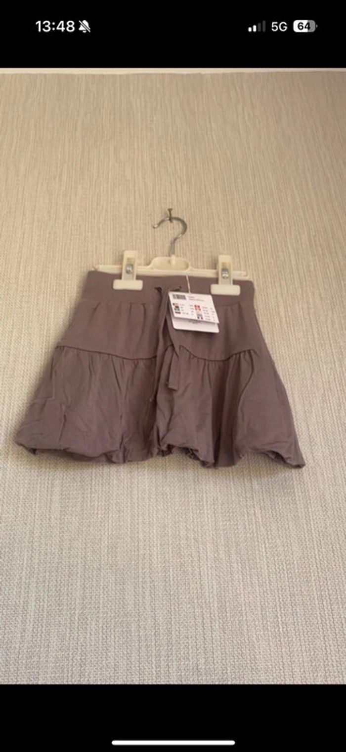 Jupe marron 4 ans orchestra neuf