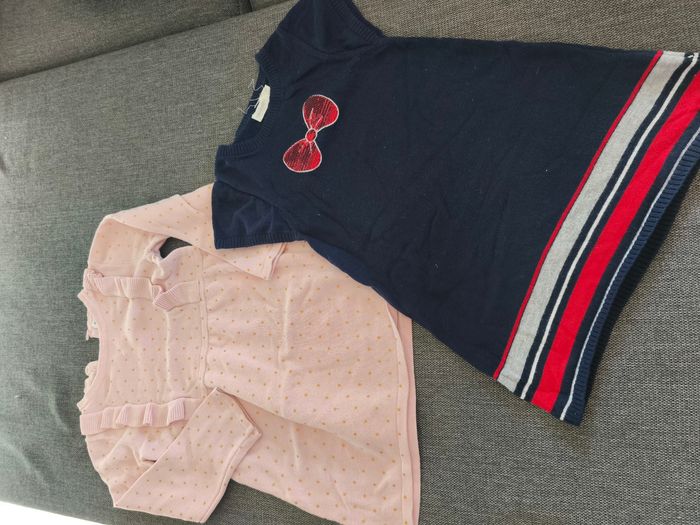 Lot 2 robes hiver 4 ans
