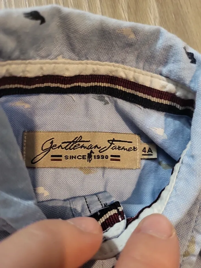 Chemise manches longues 4 ans - photo numéro 8