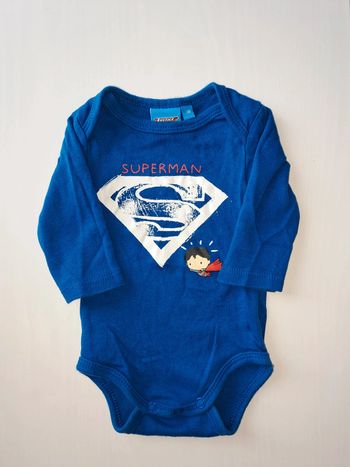 Body superman bébé garçon 3 mois